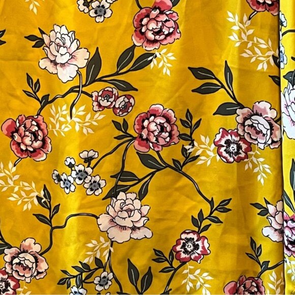 LOFT Yellow Tie Front Backless Tank Top - Picture 5 of 6